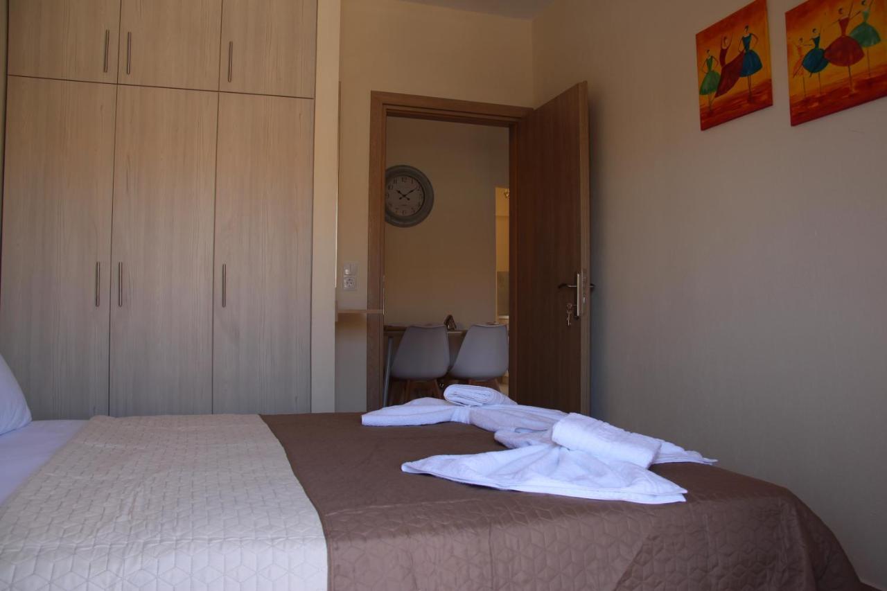 Xanthiotis Apartments Skala Rachoni  ภายนอก รูปภาพ